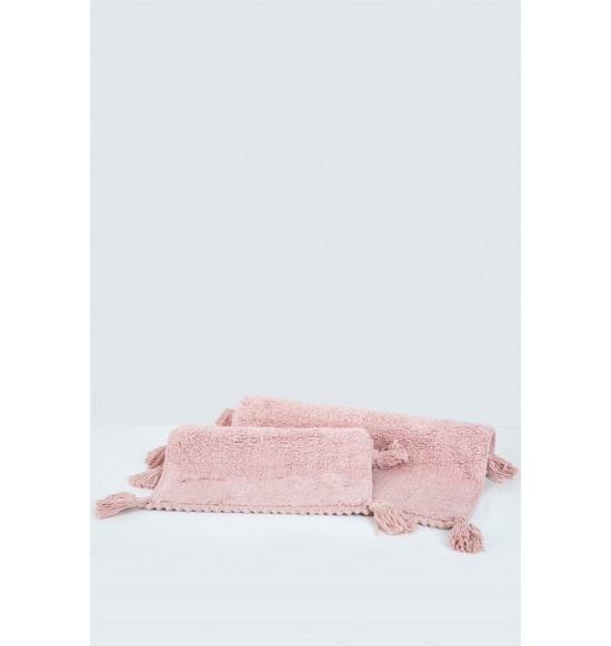 Набор ковриков Irya Benny 40x60-60x90 см розовый