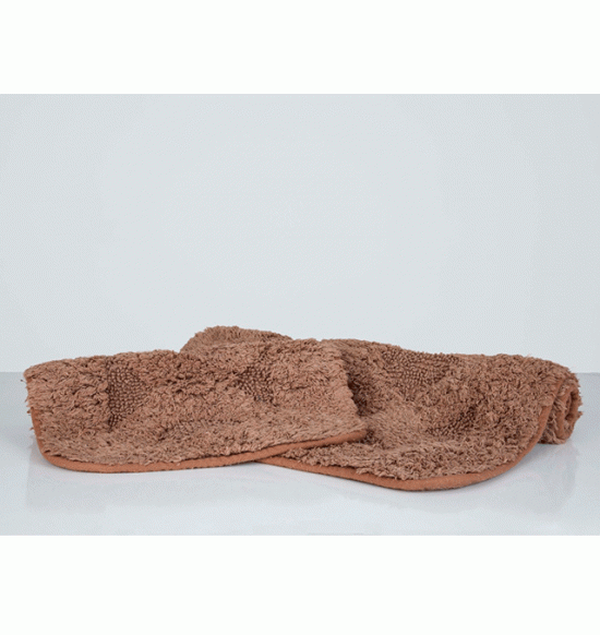 Набор ковриков Irya Burns 40x60-60x90 см коричневый