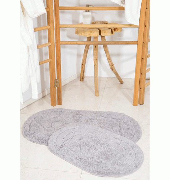 Набор ковриков Irya Shalla Edna 40x60-50x80 см (лиловый)