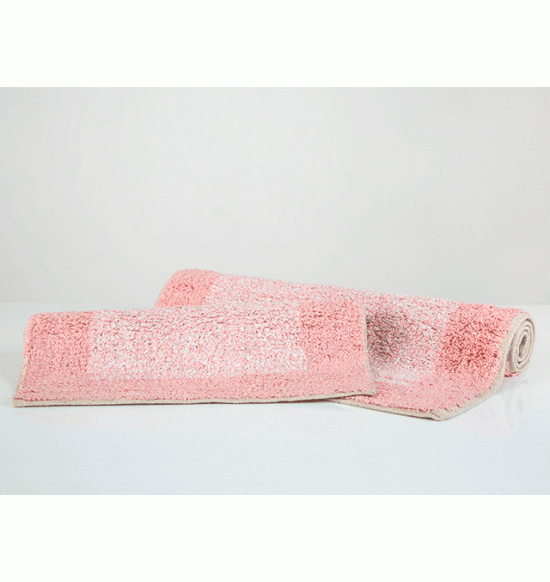 Набор ковриков Irya Shalla Fabio 40x60-50x80 см (розовый)