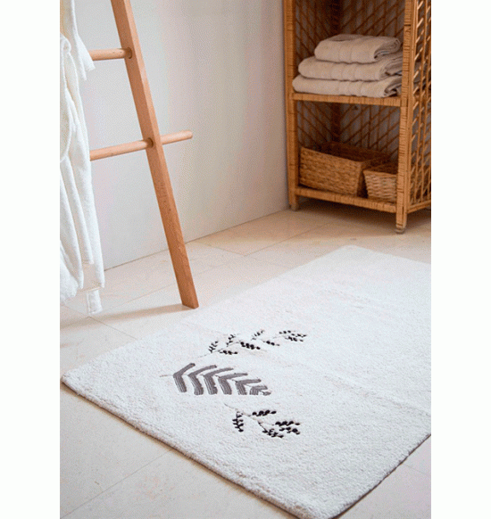 Набор ковриков Irya Finola 40x60-60x90 см серый