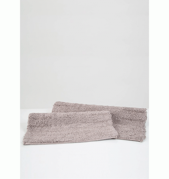 Набор ковриков Irya Huber 35x55-50x80 см серый