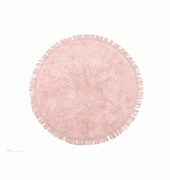 Коврик круглый Irya Loris d 100 см розовый