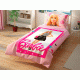 Детское постельное белье TAC 1.5 сп. Ranforce Barbie Cek