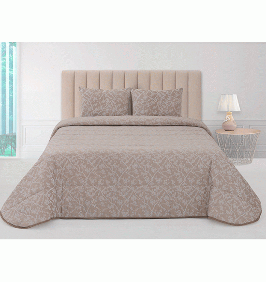Покрывало "AF TEXTEIS" OIA 1032 beige 250x260 + 2 нав.