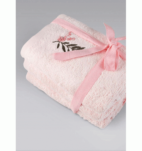 Набор полотенец IRYA RINA 30x50 см, 1/3, розовый