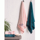 Набор полотенец TAC Spring розовый/бирюзовый
