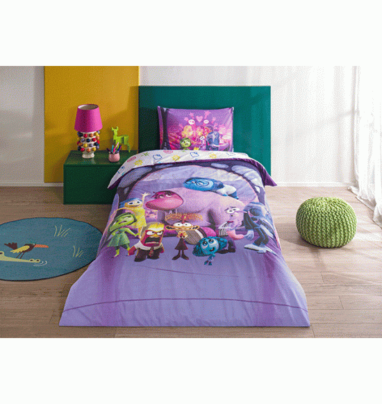 Постельное белье TAC 1.5 сп. Ranforce Disney Inside Out 2