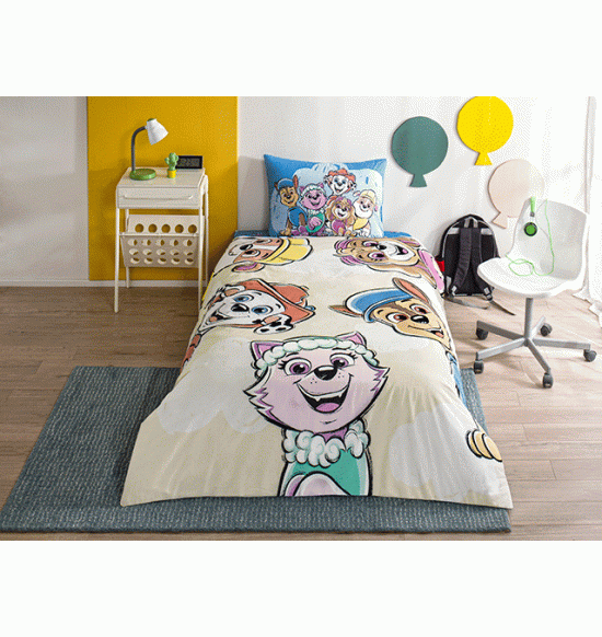 Постельное белье TAC 1.5 сп. Ranforce Paw Patrol Cloud