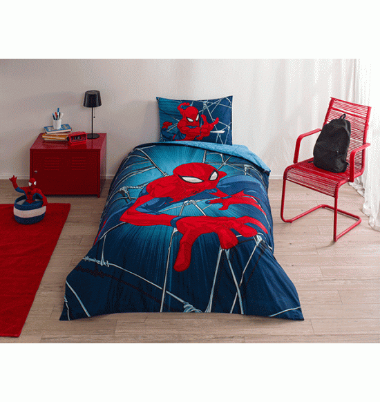 Постельное белье TAC 1.5 сп. Ranforce Disney Spiderman Rise